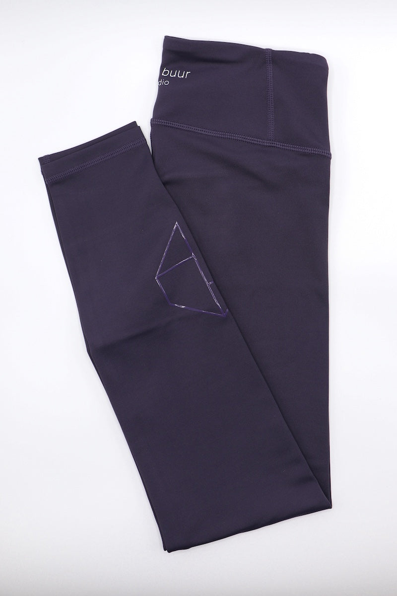 Feel Loved Leggings - Dark Plum
