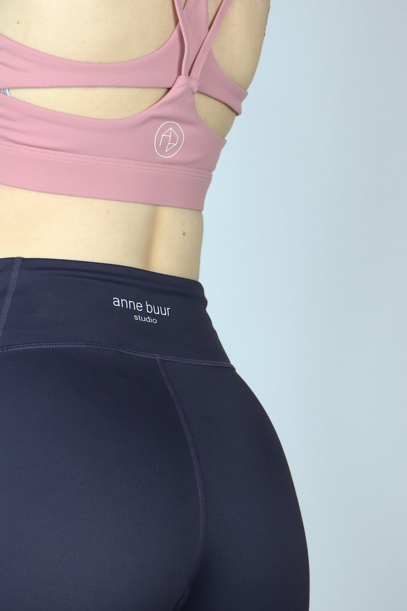 Feel Loved Leggings - Dark Plum
