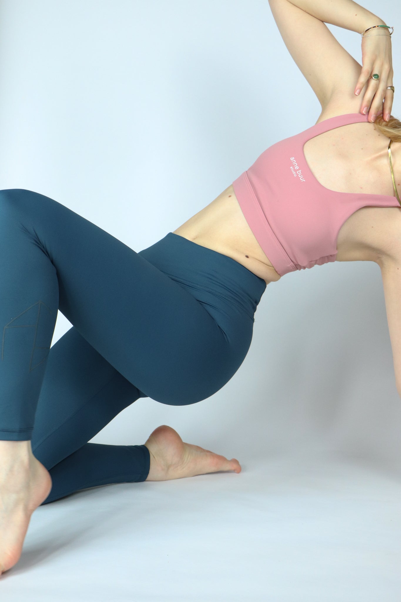 Feel Loved Leggings - Petrol