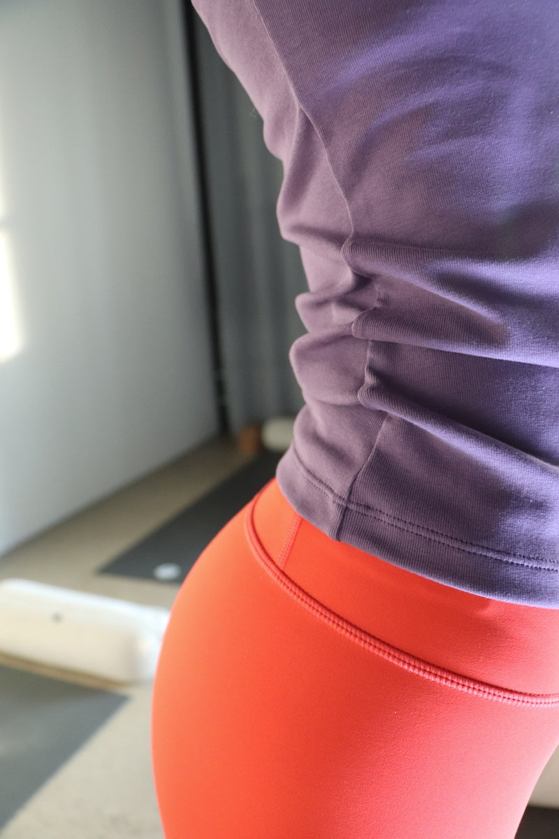 Feel Loved Leggings - Coral