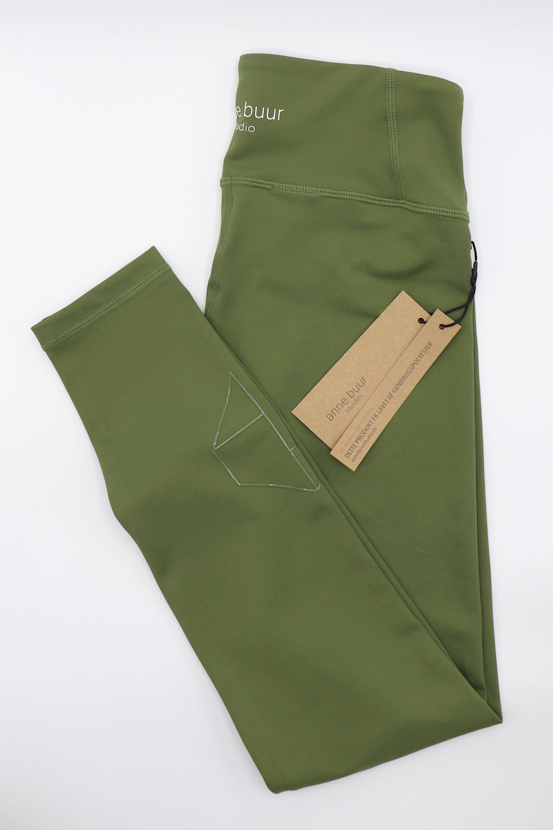 Feel Loved Leggings - Olive