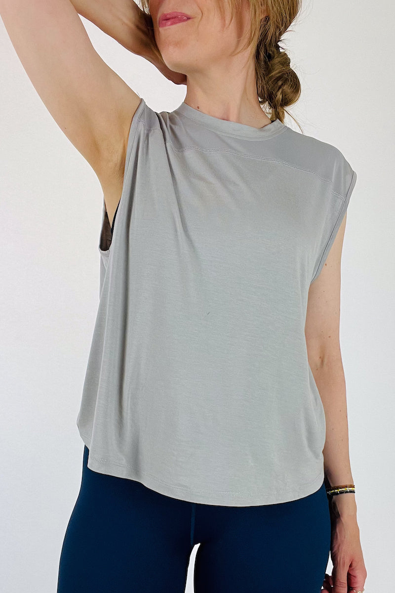 
                  
                    Be Extra Calm Top - Warm Grey
                  
                