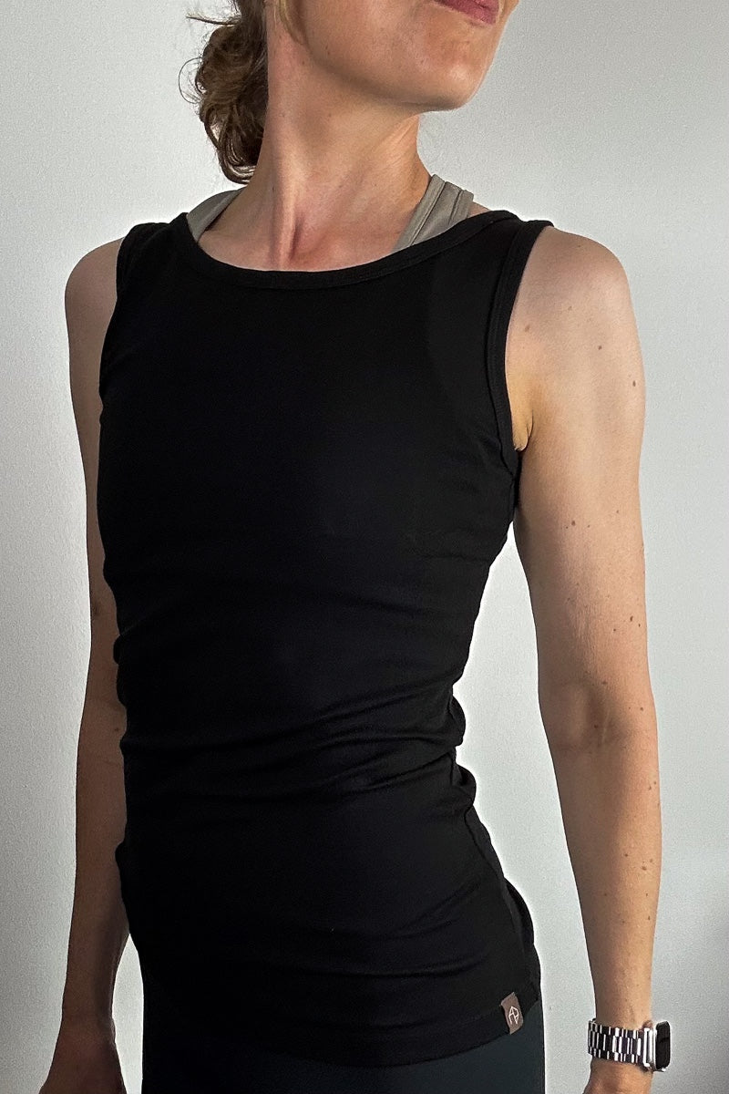
                  
                    Tank You Top - Black
                  
                