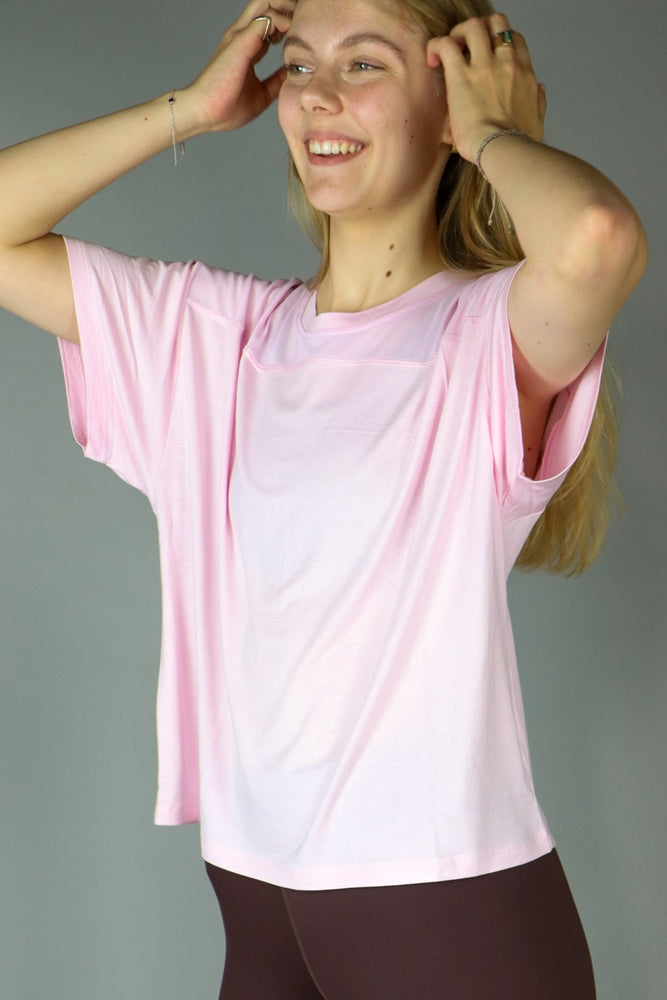 
                  
                    Be Extra Calm Tee - Pink
                  
                