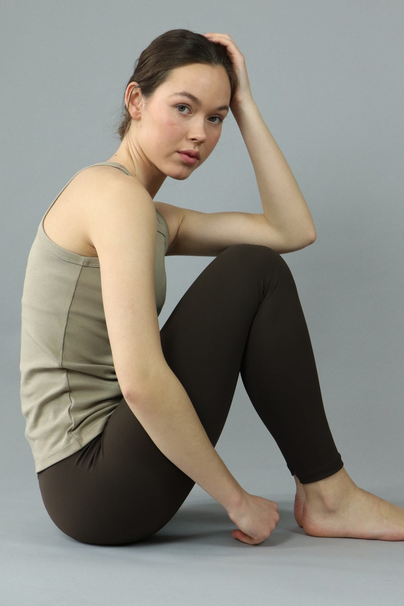 
                  
                    Feel Loved Leggings - Cocoa
                  
                