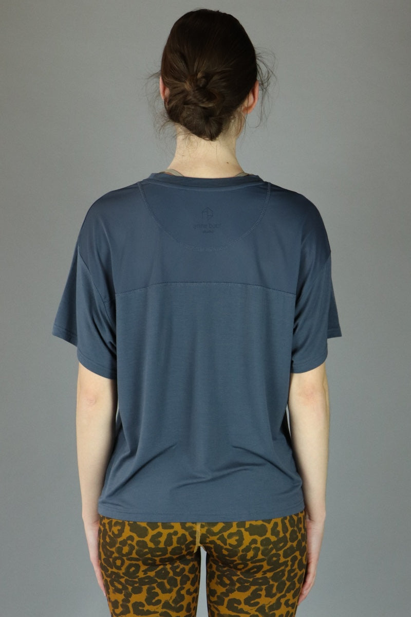 
                  
                    Be Extra Calm Tee - Ombre Blue
                  
                