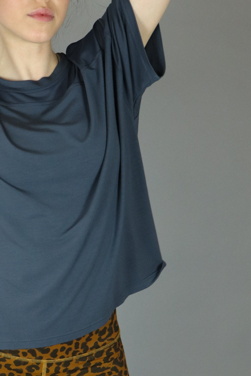 
                  
                    Be Extra Calm Tee - Ombre Blue
                  
                