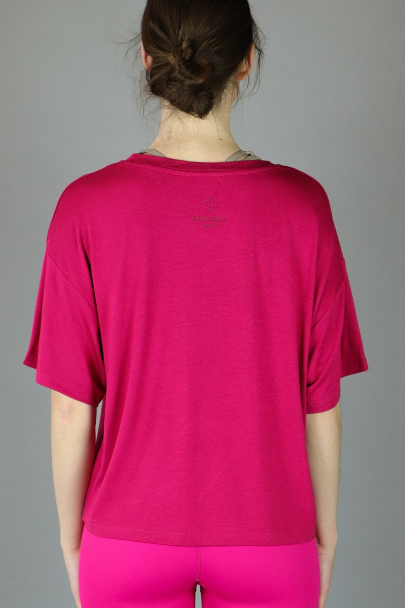 
                  
                    Square Tee - Cherise
                  
                