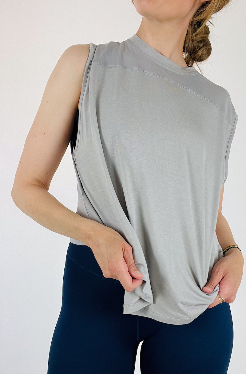 
                  
                    Be Extra Calm Top - Warm Grey
                  
                