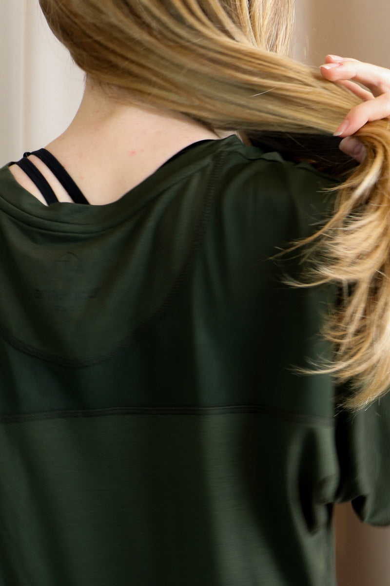 
                  
                    Be Extra Calm Tee - Green
                  
                